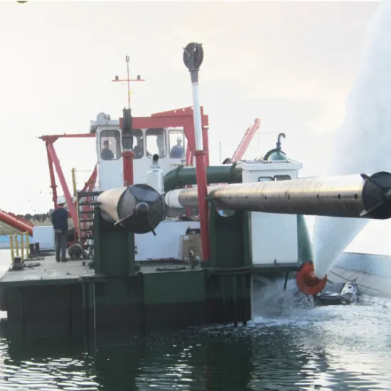 4000 m³ flodsugnuddare med skärhuvud för hamn desilting