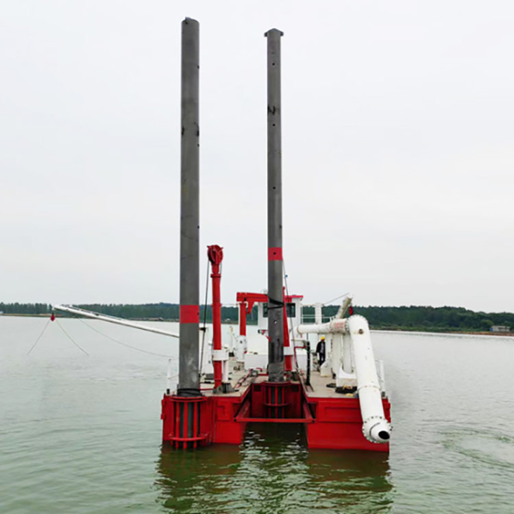 Cutter Suction River Sand Dredge Machine med Cummins dieselmotor