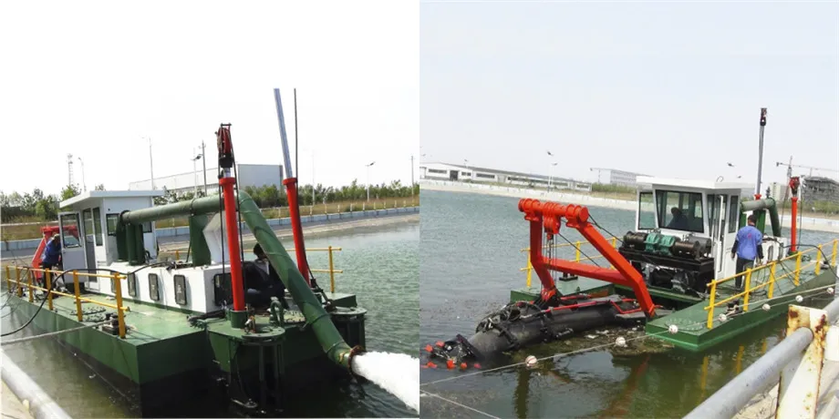 Portable Small River Dredging Equipment for pond Dredging