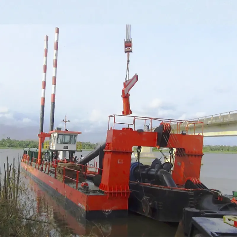 Undervattenspumpskärare Sug Dredge Sand Machine