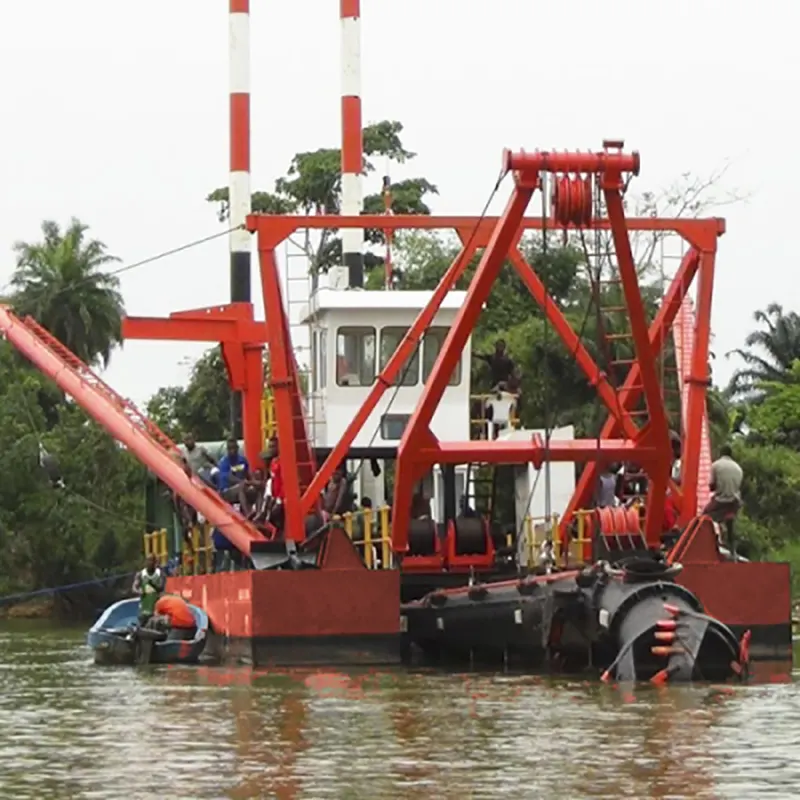 River Cutter Sand Dredger Ship för flodsand muddring