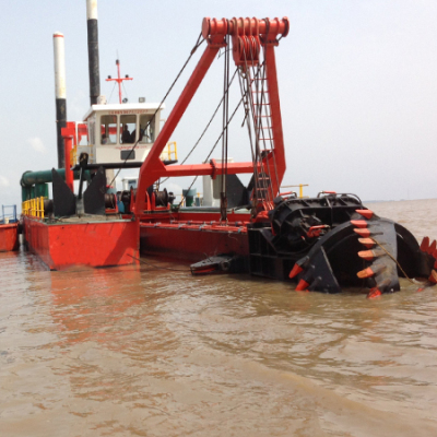 Sand Cutter Suction Mudderverk för flodmuddring